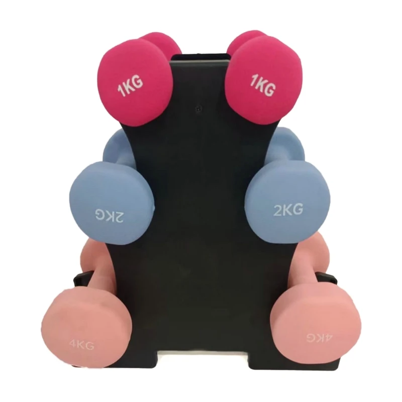 Dumbbell Rack Fitness Equipment Storage Rack Small Dumbbell Rack Stand Compact Weight Holder Homes Gym Organization