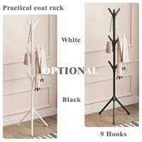 Clothes and Hats Rack Tree Branch Shape Hooks Mobile and Convenient Coat Rack for Home Living Room Hangers Clothes Rack Stand 1