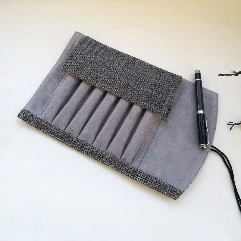 빈티지 롤백 연필꽂이 귀여운 필통 7홀 팩