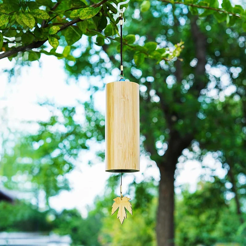 Chakra Chime Bamboo Meditation Chimes For Outdoors Wind Chime Sound Instruments Chimes Set C Chord Decoration 3