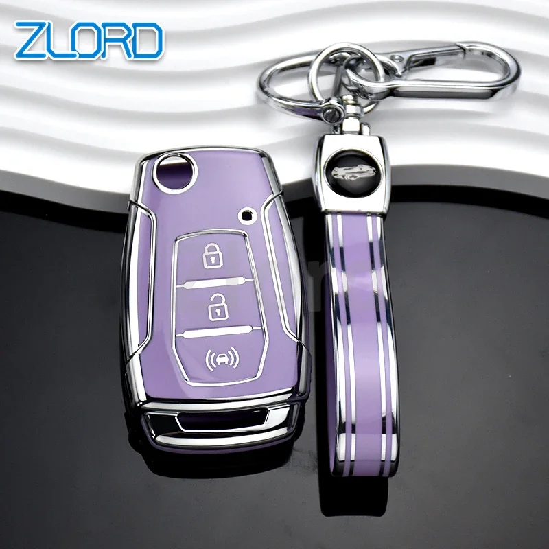 Nuovo Tpu Key Cover Shell Car Key Cover Per Ssangyong Kyron 2 Sanka Actyon Korando Tivoli 3 Pulsanti Portachiavi A Distanza