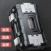 Portable Suitcase Folding Accessory Storage Mechanic Toolbox Tool Storage Plastic Workshop Large Tool Box Hardware Tools 3