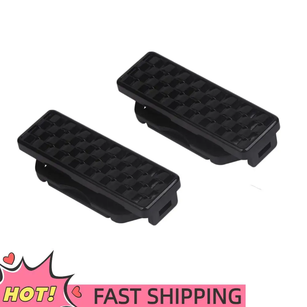 1 Pair ABS Car Seat Belt Clips Buckles Shoulder Tension Adjuster Strap Clamps
