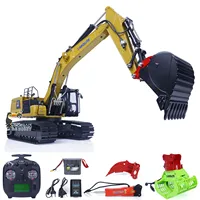 Kabolite K961 100S RC Hydraulic Excavator RTR 1/18 Remote Control Construction Digger Huina Model Light System Gifts Toy TH22749 1