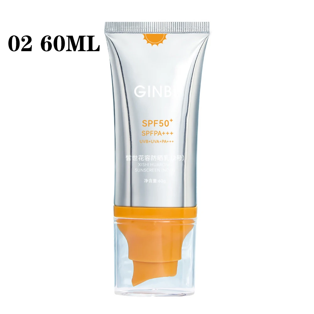 Facial Body Sunscreen Waterproof Whitening Sun Cream Isolation Sunblock Skin Protective Cream Anti Sun Facial Protection Cream