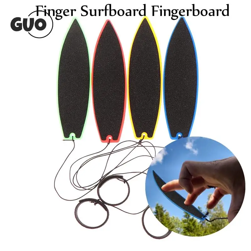 8 Mini Planches De Surf Du Bout Des Doigts - Jouet D'entraînement Intérieur/extérieur - En Plastique, 10x3 Cm