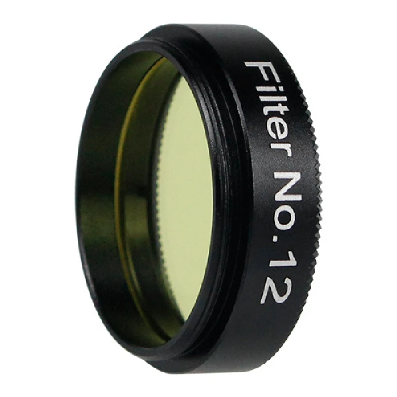 

Datyson Nighthawk Series 1.25 Inch 31.7mm NO.12 with Optical Glass M28*0.6mm Yellow Color Telescope Yellow Nebula Filter
