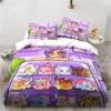 New Cartoon Game Cute Aphmau with Wings Bedding Set Sheet King Twin Double Child Bedding Set Mircofiber or Polyester Duvet Cover 1