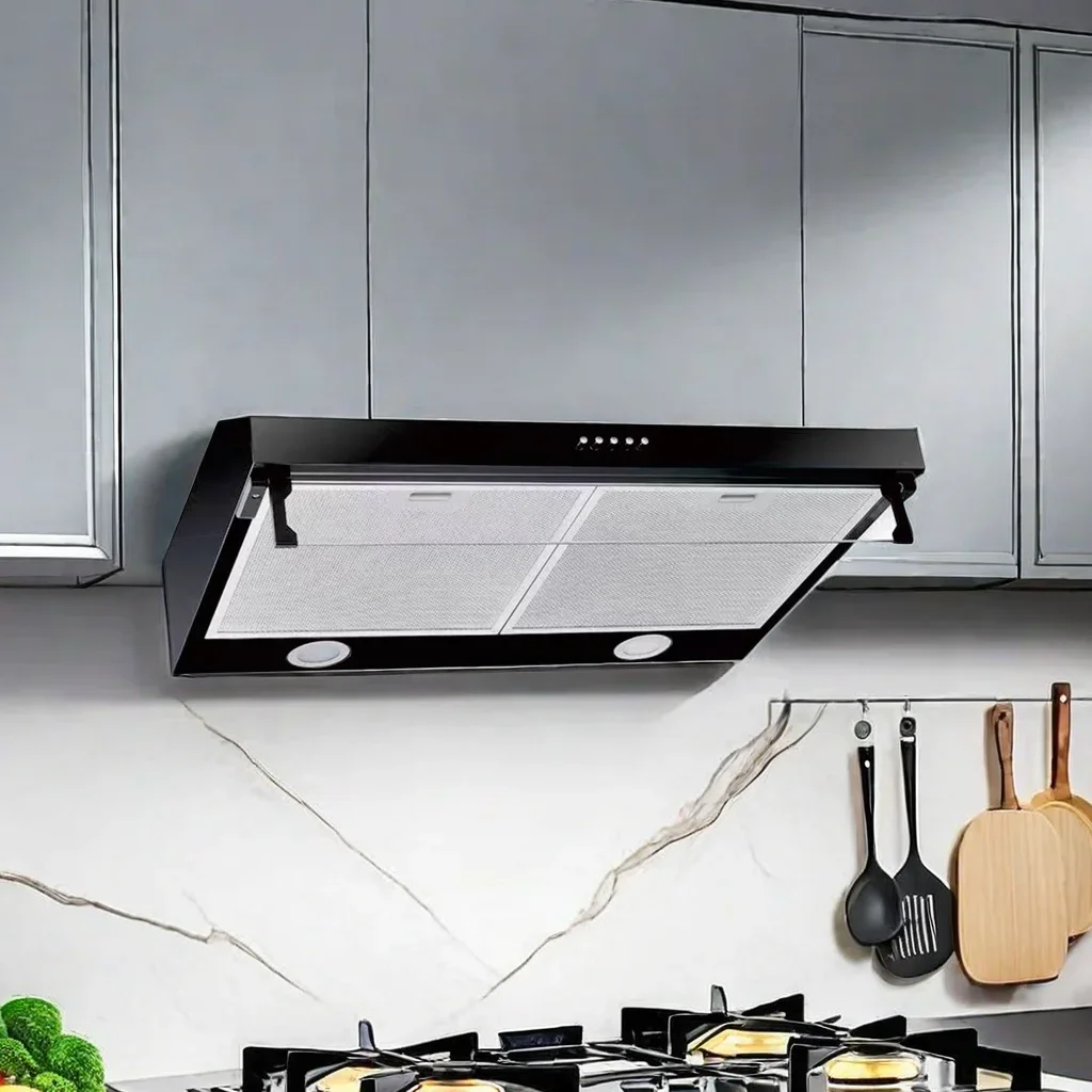 Household Range Hood with Ultra thin 600mm and stainless steel Touch Control Cooker Hood Auto Clean Rang hood portable cooker 4