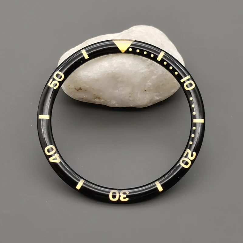 Flat Resin Aluminium Watch Bezel Insert