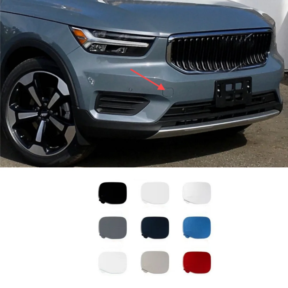 For- Volvo XC40 Front Bumper Trailer Cover Traction Cover