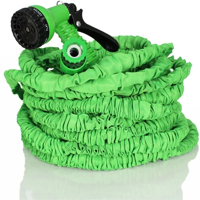 

Super Quality China Supplier Green Power 25FT 50FT 75FT 100FT 150FT Magic Expandable Hose Garden Hose With Spray Nozzle