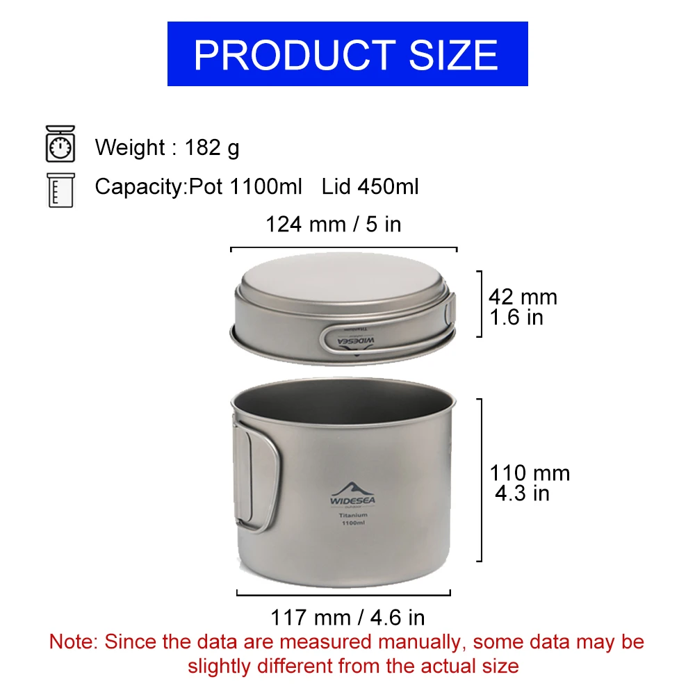 Titanium Camping Cook Pot 2