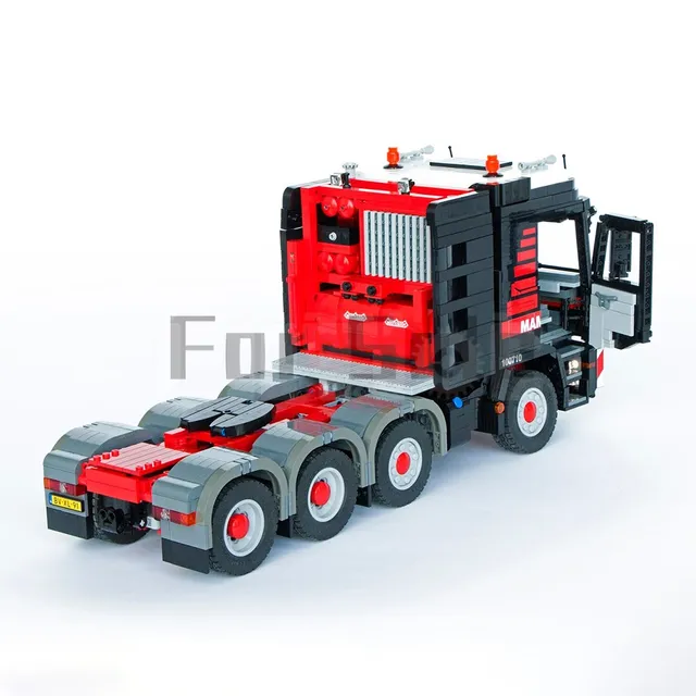 MOC 6075 Mercedes Actros 4160 MP3 Mammoet by JaapTechnic Building Block Model Spliced Electric Toy Puzzle Kids Gift AliExpress 26