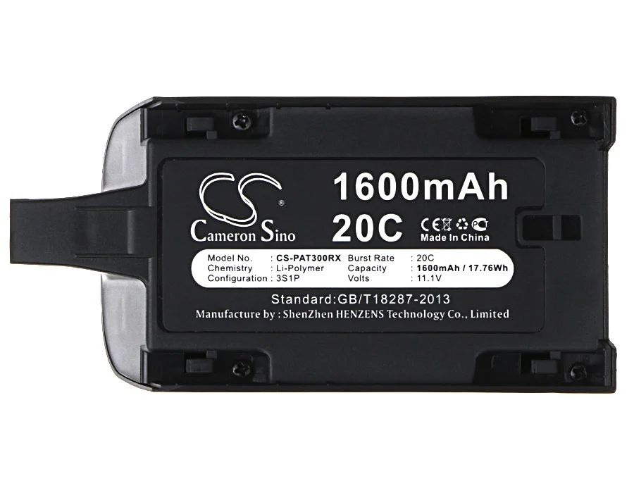 Cameron Sino 1600Mah Batteria Parrot Bebop Mini Quadcopter Bebop Drone 3.0 Bebop Drone Skycontroller Bedop Drone First