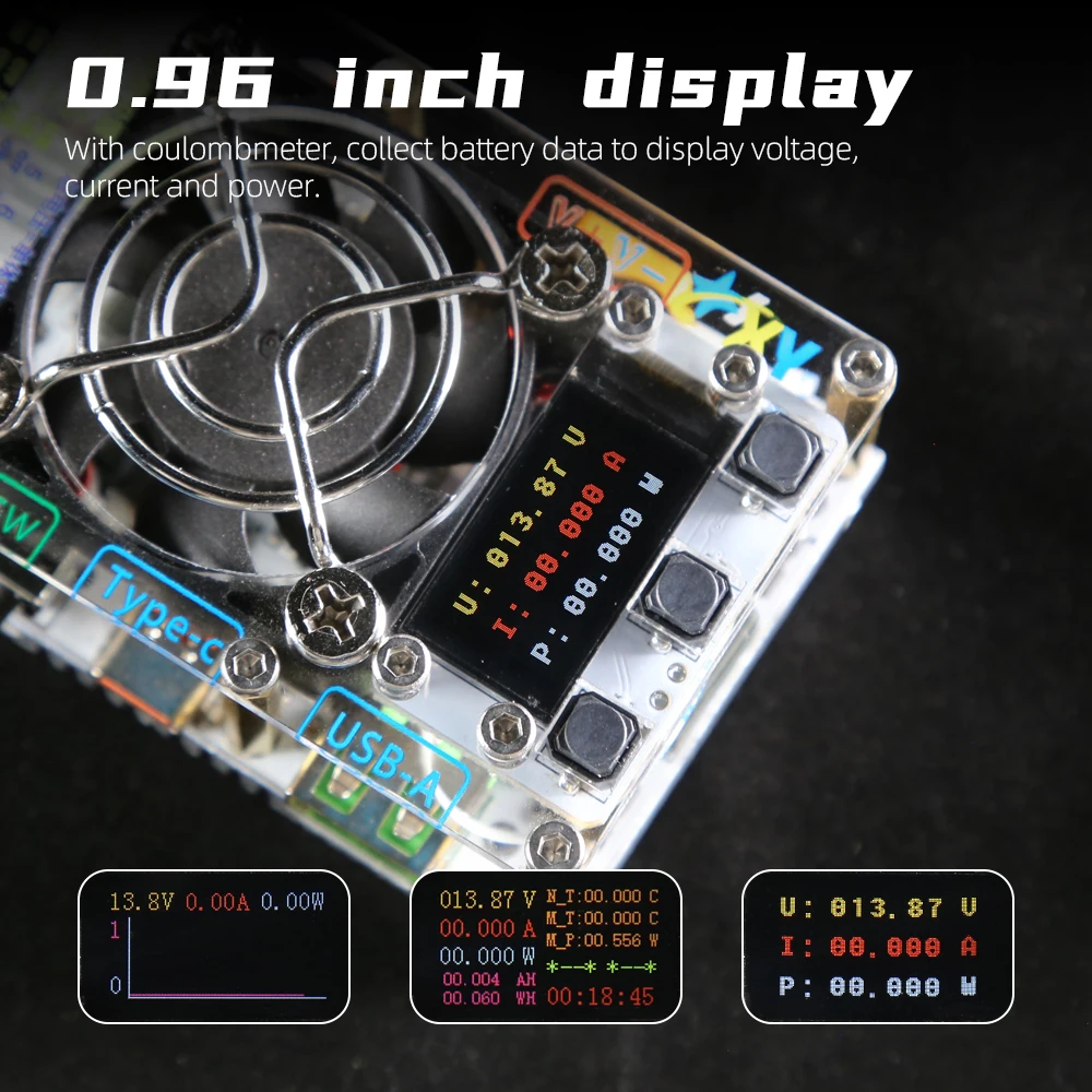 IP2366 PD3.1 280W Powerbank Motherboard Li/Li-iron 21700/18650 2S/3S/4S/5S/6S 0.96inch Screen 140W + 140W UPS Fast Charging Module power bank motherboard