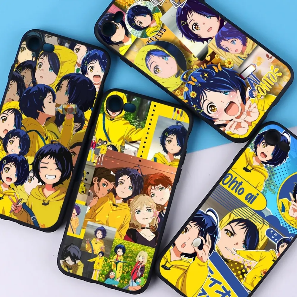 Wonder Egg Priority Phone Case Per Iphone 15 14 11 12 13 Mini Pro Xs Max Cover 6 7 8 Plus X Xr Se 2020 Funda Shell