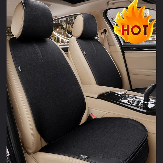 Housses de sièges de voiture en cuir Pu, ensemble complet, housse de  coussin de siège avant et arrière, universelle pour SUV et camions -  AliExpress