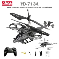 New Arrival YD713 YD718 Avatar RC Helicopter 3.5 Channels 2.4G Precision Gyroscope Drop Resistance RC Drone Toys Gift For Kids 1