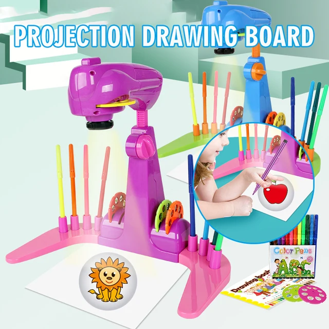 Custom Write Table Projector Art Drawing Desk Toy Draw Painting Board Sketch  Projector for Kids Children Drawing Toys - China Painting Projector, Drawing  Desk