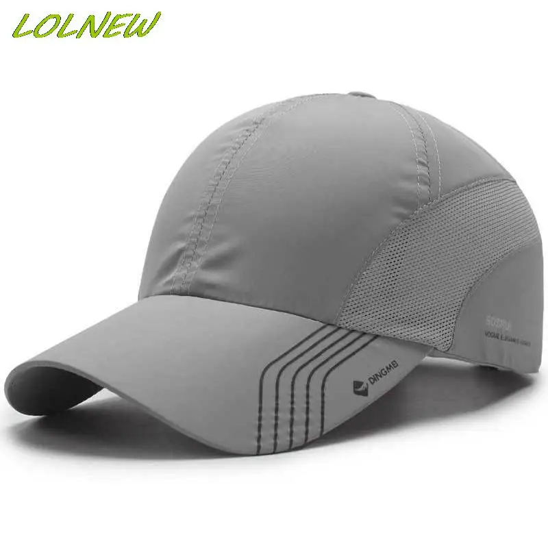 Summer Sports Breathable Ultra-Thin Quick Drying Solid Color Women Men's Baseball Cap Mountaineering Cycling Fishing Sun Hat baseball cap baseball caps baseball hats