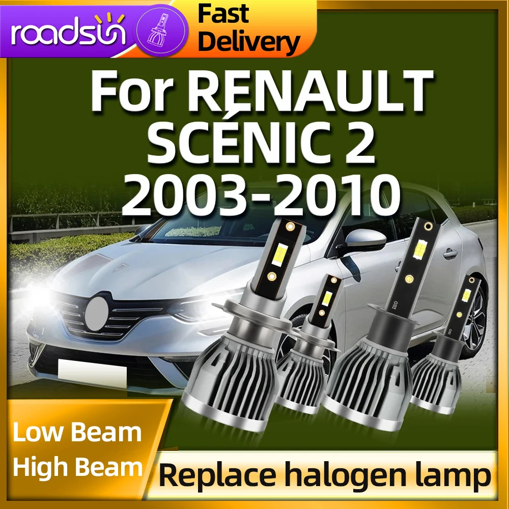 Pack Ampoules LED H7 Renault Scenic 1 (1996 - 2003) - Kit LED Type Halogène main image 1
