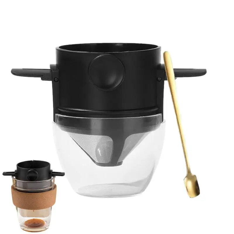 

Coffee Brewing Funnel Paperless Pour Over Coffee Filter Easy To Use And Clean Coffee Filtering Funnel For Camping Picnicing Home
