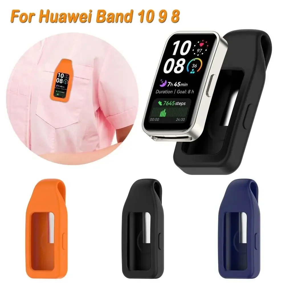 Anti-Lost Silicone Protective Watch Sleeve – Anti-Scratch Protector with Secure Clip