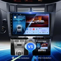 Autoradio Srnubi pour Toyota Yaris 2005-2012, système de Navigation GPS, lecteur multimédia, unité principale sans fil Carplay/Android Auto 2