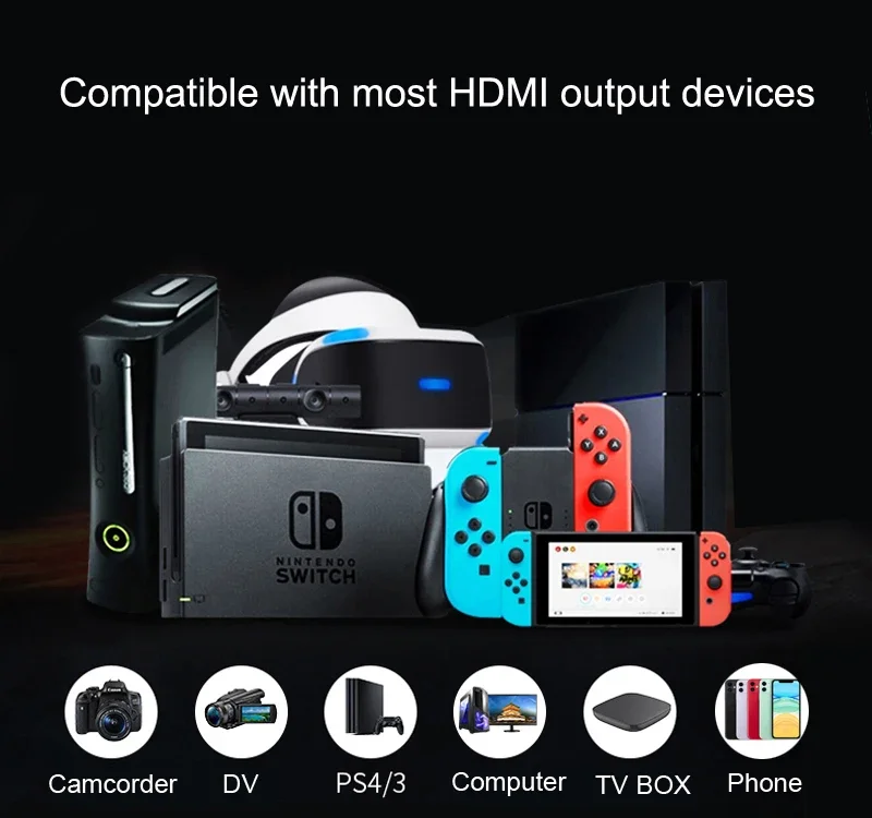 4K 60hz USB 3.0 Video Capture Card 1080p 60 HDMI Loop Out Optical Audio Mini 2.0 Game Recording Box Online Live Streaming Plate video capture card