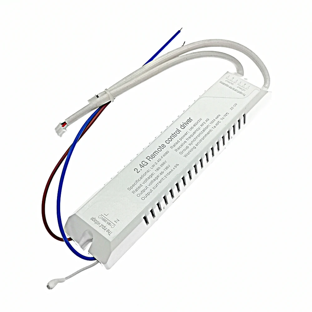 Фото Светодиодный Driver светильник трансформаторы 20W-80W-120W x2 210mAWith 2,4G RF с дистанционным управлением, сменные цвета, затемнение для потолочной лампы, DIY аксессуары №2