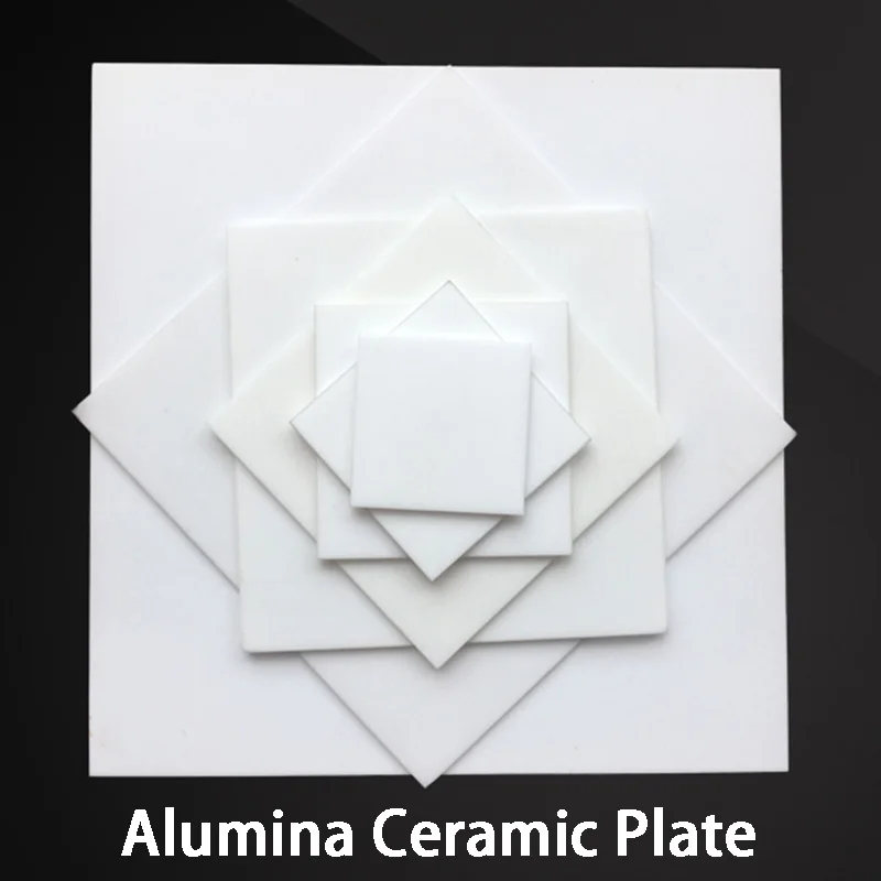 Ceramic Washer Alumina Plate Heatresistant Insulation Heat Dissipation