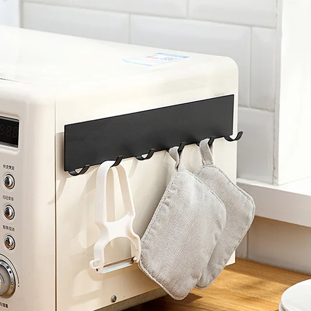 Konyhai Szekrény Kampó Polc Ajtó Hátsó Horog Kabát Tároló Állvány Vasaló