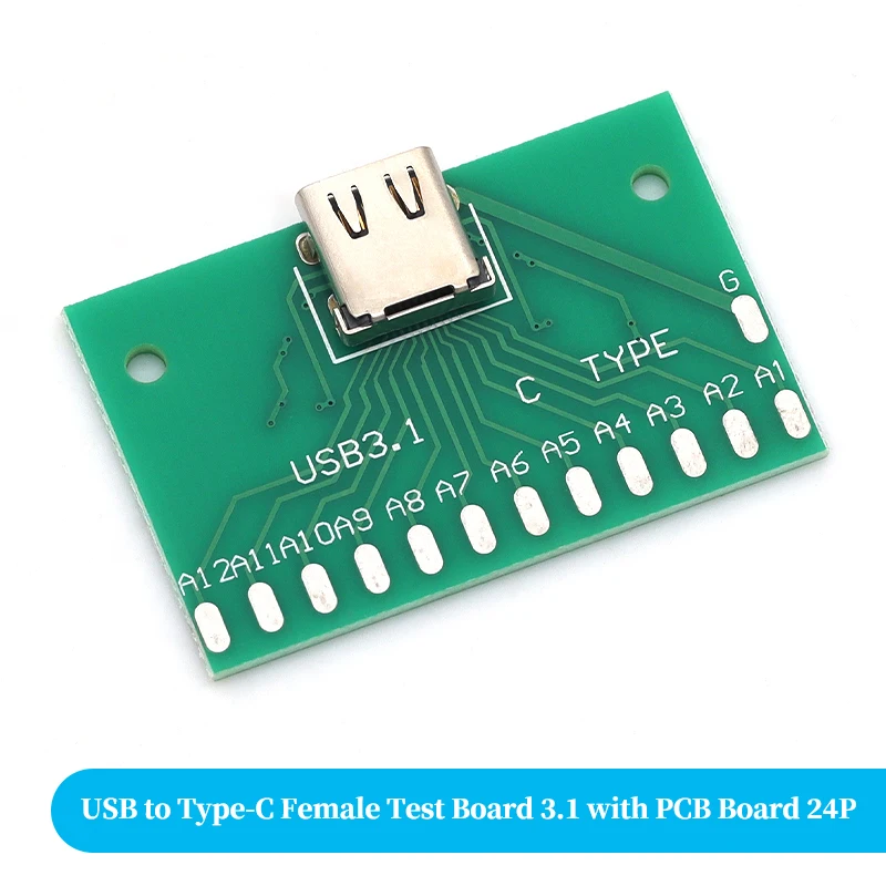 Compact USB Interface to DIP PCB Converter Adapter Board