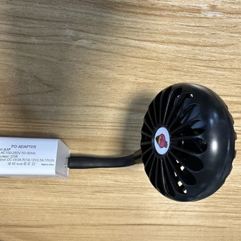 노트북, 보조베터리, 모바일 전원 및 컴퓨터용 범용 유형 C USB C 팬 USB 팬 휴대용 손 냉각 팬