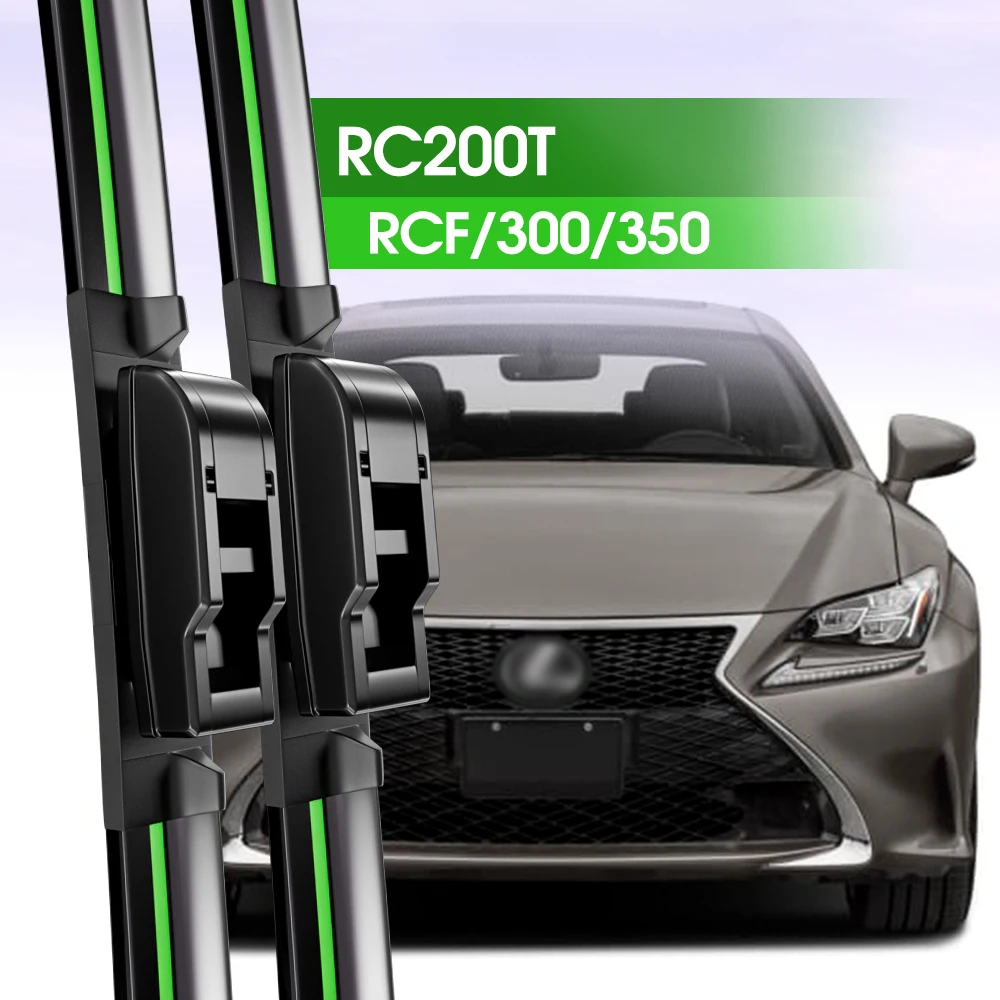 2 Pezzi Spazzole Tergicristallo Anteriore Per Lexus Rc200T Rcf Rc300 Rc350 2015-2022 2016 2017 2018 Accessori Per Finestre Parabrezza
