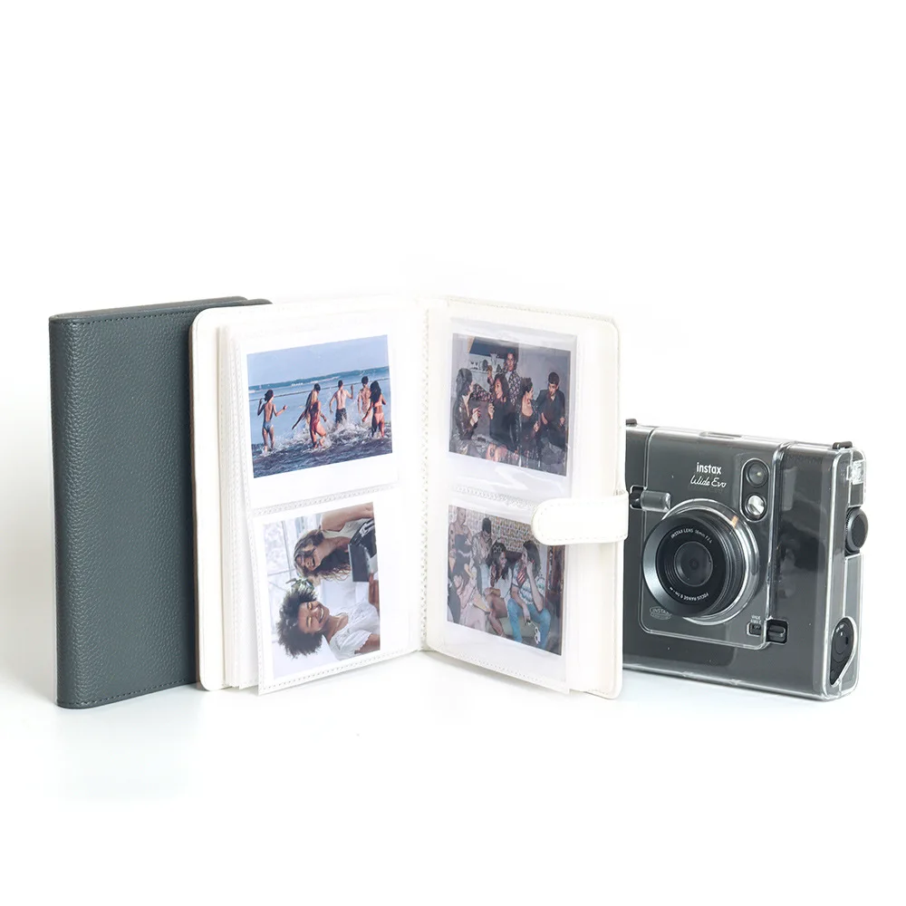 Fujifilm Wide 시리즈 포토 페이퍼 5인치 앨범에 적합 PU 80 와이드 포토 앨범 Fujifilm Insatx Wide 400/300/210/프린터용