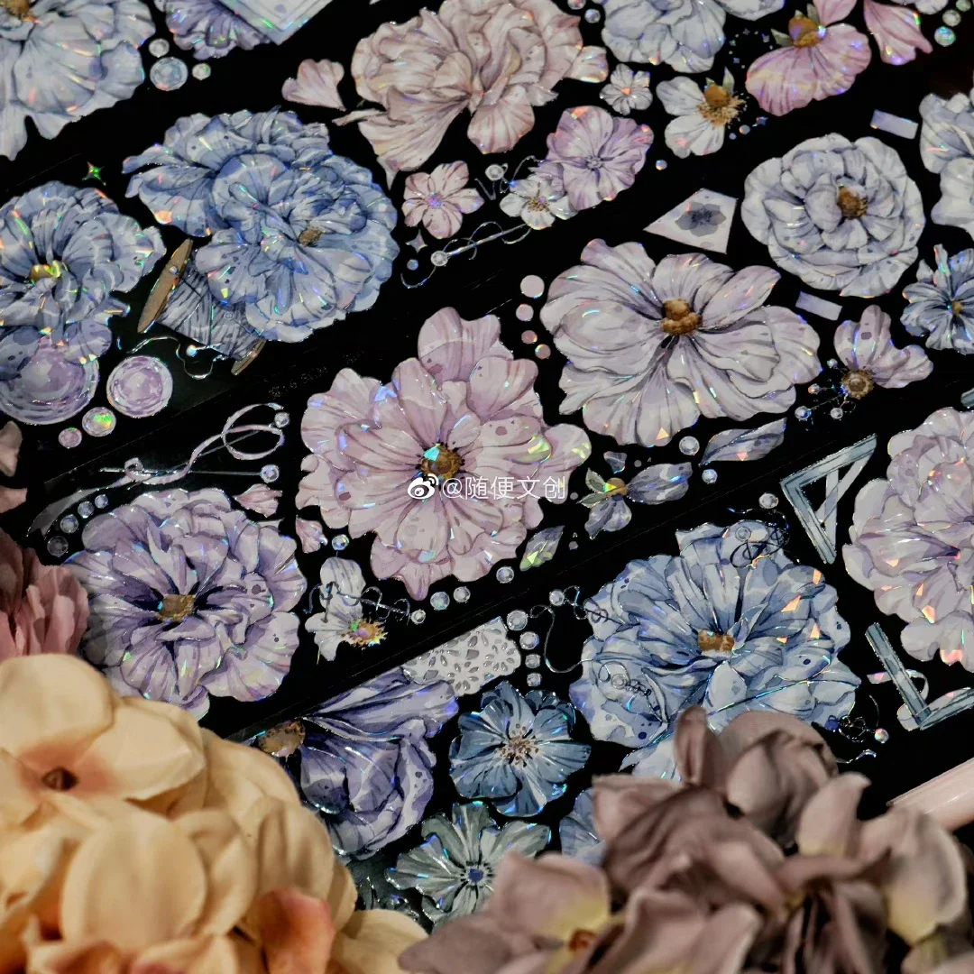 

1 петля синего цвета пружинный цветок Блестящая лента для домашних животных