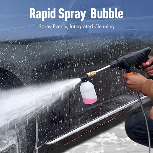 Nagynyomású Permetező Háztartás Újratölthető Lítium Akkumulátor Vezeték Nélküli Mosó Tisztító Vízpisztoly Autó Mosógép Kerti Spray - Image 5