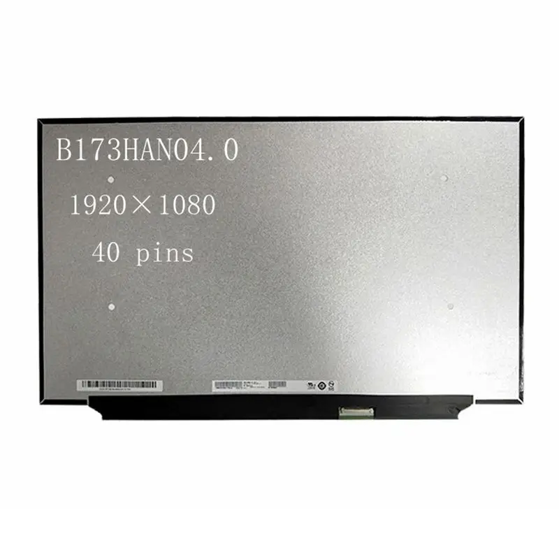 17.3 "144Hz Laptop Lcd Scree Muslimb N173Hce-G33 Per Lenovo Legion 5-17 Msi Ge75 Raider Fhd 1920 × 1080 40Pin Edp