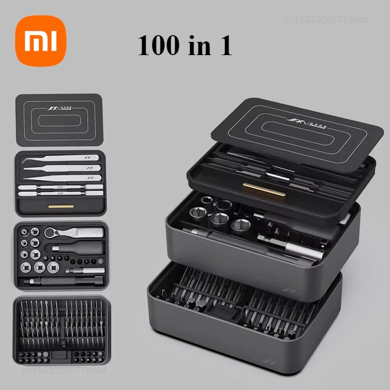 Xiaomiセット Xiaomi JIMI 50/100 IN 1 FM2/3 Screwdrivers Set S2 Magnetic