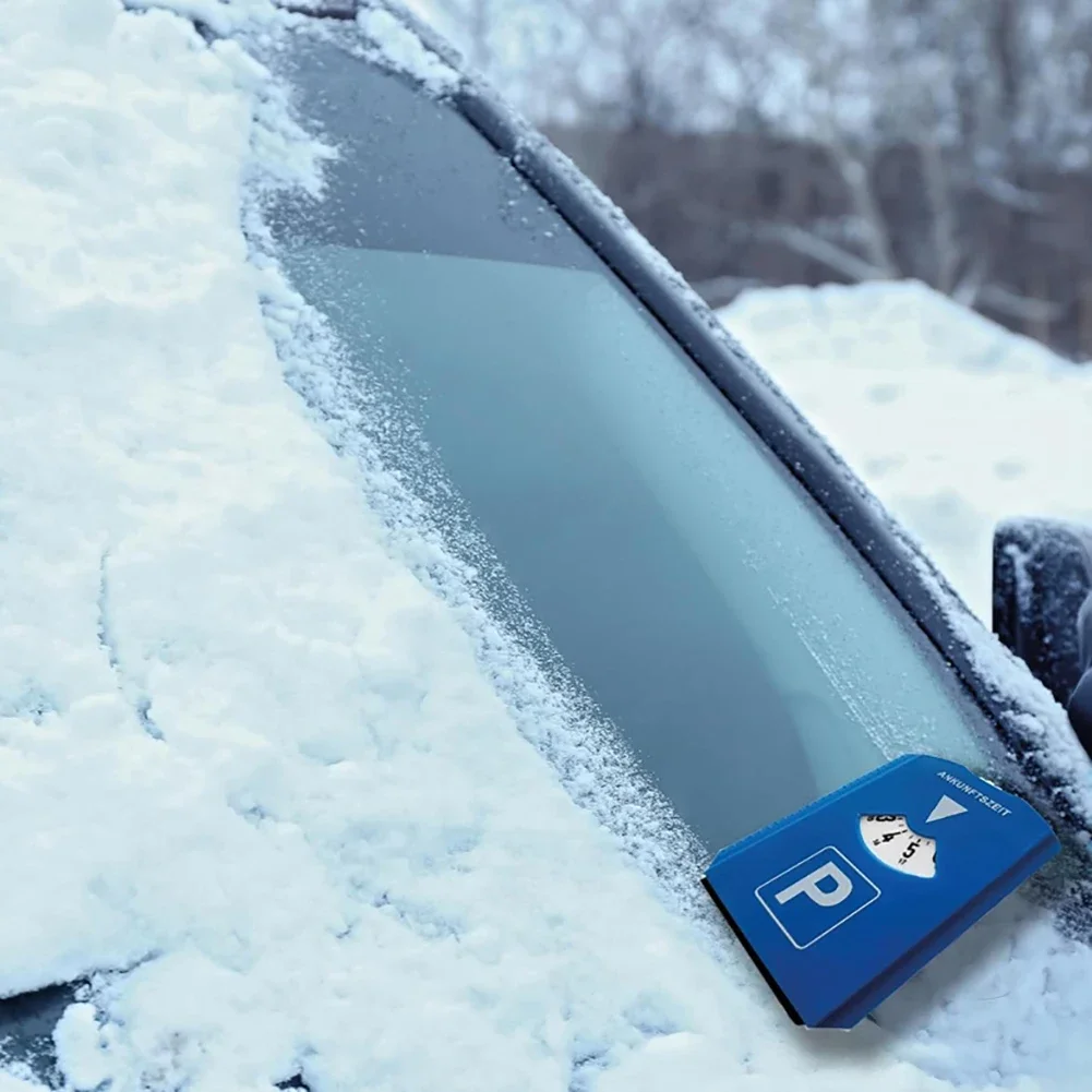 Car Parking Disc Return Time Note Auto Parking Timer Sign Snow Remover Timer Clock Windshield Ice Scraper Shovel windshield shovel snow shovel snow ice scraper 10-1pcs