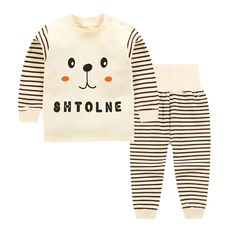 

ZWF2104 Autumn Cotton Toddler Children Clothing Sets Shirt+Pants Baby Boys Clothing Suit Kids Clothing for Boys Sets Clothes