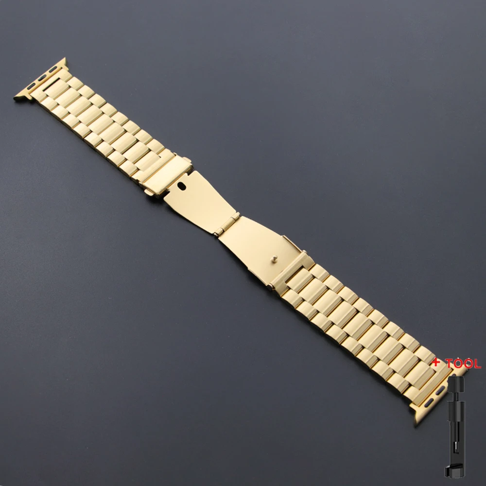 Premium Stainless Steel Watch Band – Elegant Metal Strap Replacement
