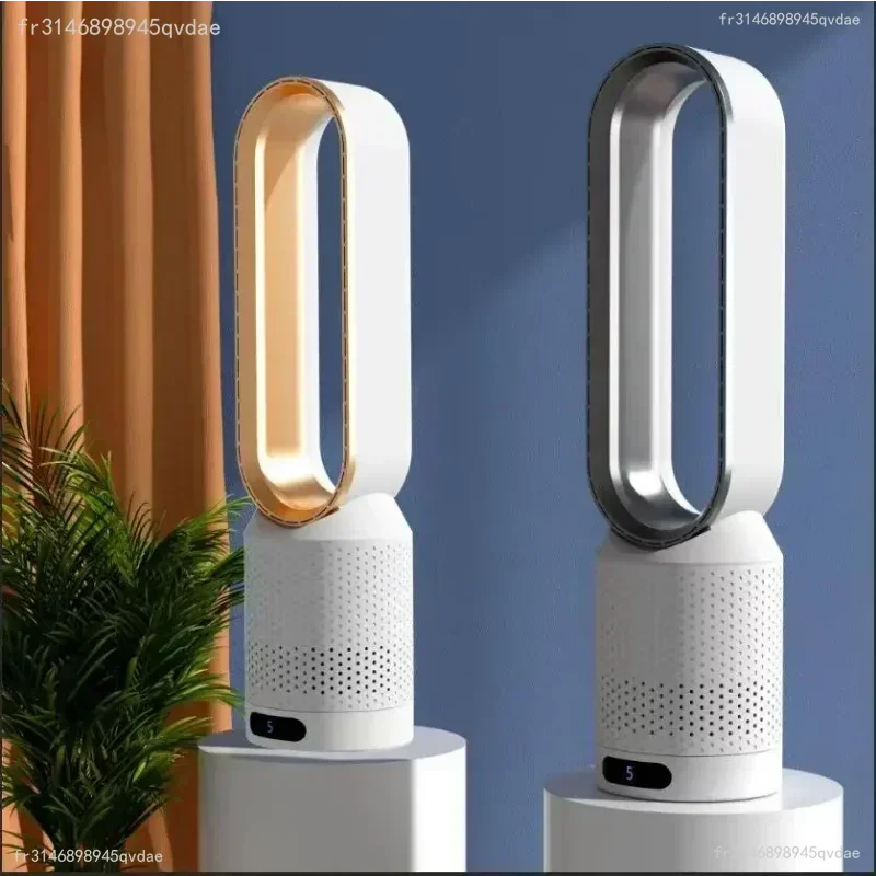2024 Air Purification Circulation Bladeless Ultra-Quiet Dormitory Desk Floor Electric Fan Tower Bladeless  Room 3