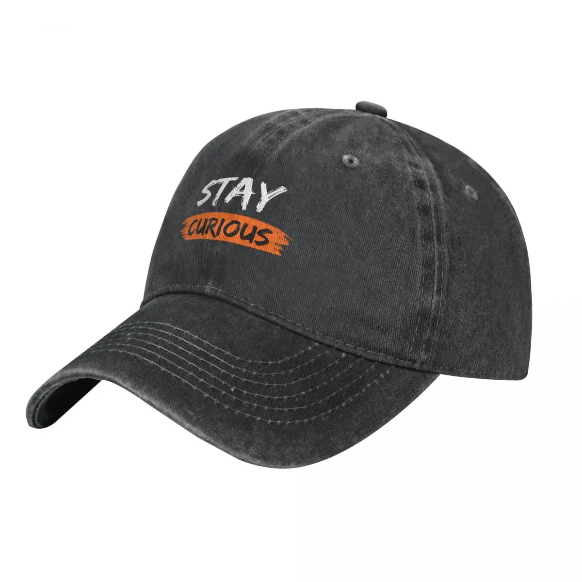 

Stay Curious Cowboy Hat New Hat Big Size Hat Golf Ladies Men's