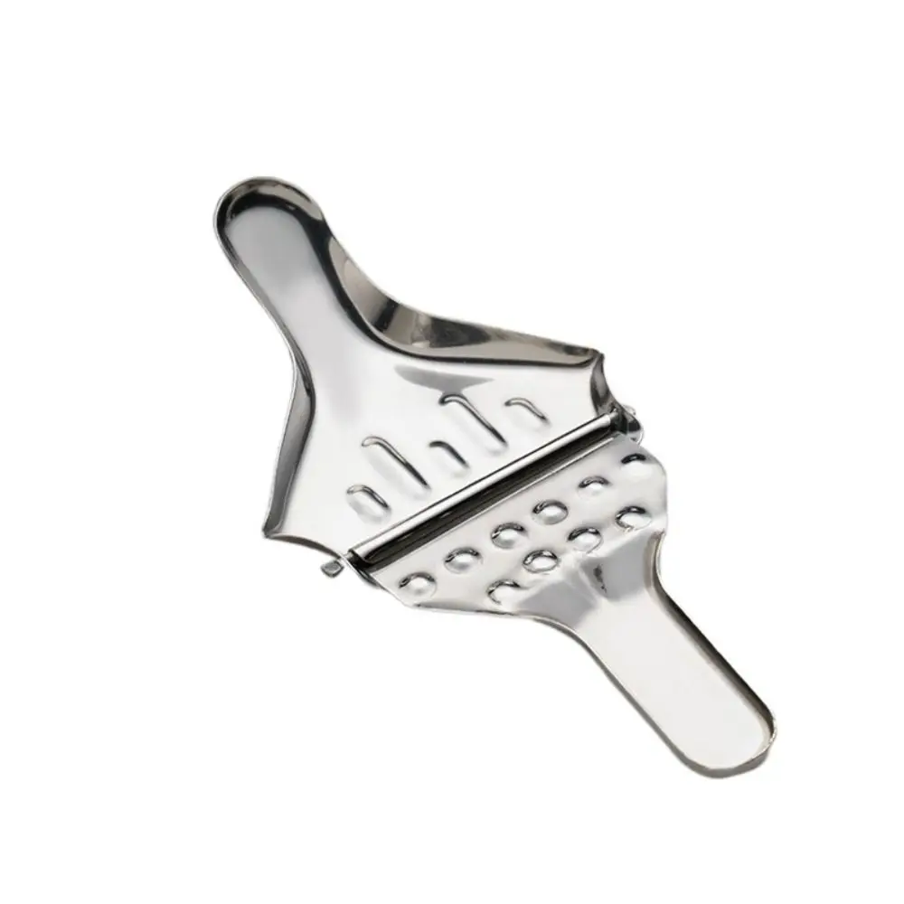 Household Hand Press Stainless Steel Lemon Tongs Silver Rustproof Lemon Squeezer Clip Manual Juicer Citrus Presser Lime