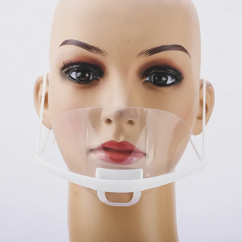 20PCS Clear Anti-Fog Face Mask Reusable anti-spitting face mask