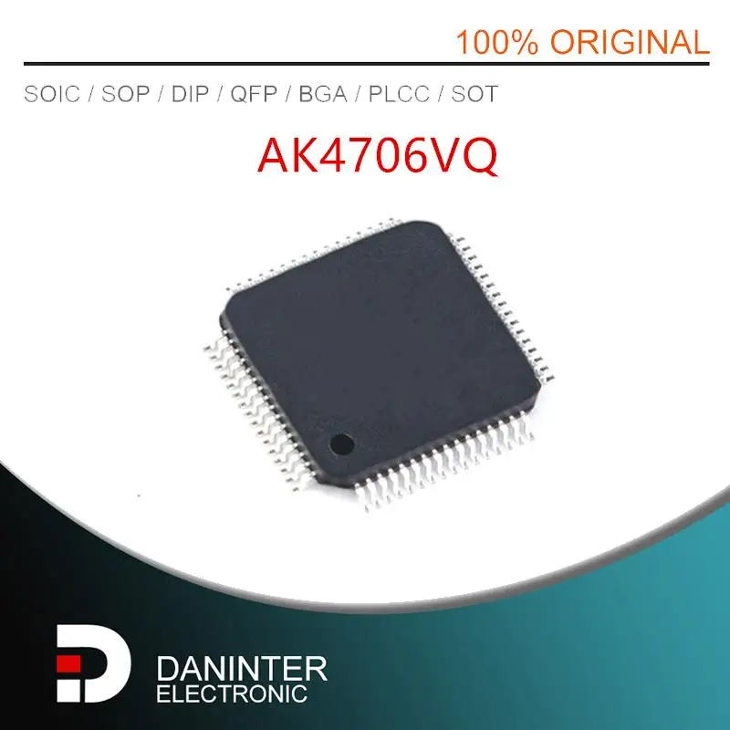 

NEW AK4706 AK4706VQ TQFP64 5PCS/LOT