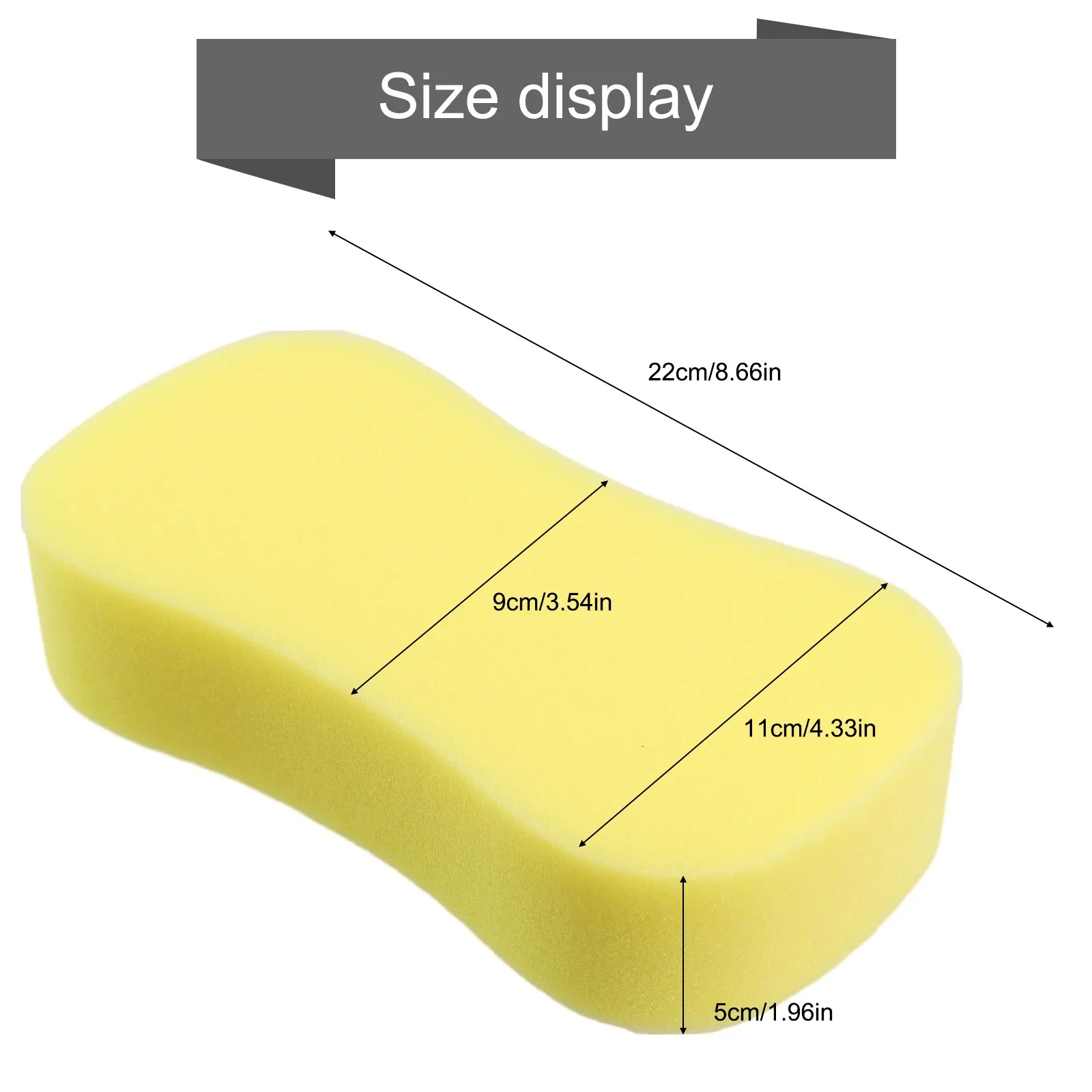 

1pcs Sponge 100% Brand New 22*11*5CM Durable High Quality Home Kitchen Cleaning Large Jumbo Washing Dirt Useful